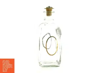 Karaffel til julesnaps fra Holmegaard (str. 19 x 9 cm)