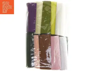 Crepepapirblomster hobby sæt fra Wolly & Co (str. 26x16 cm)