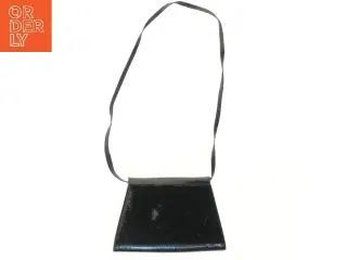 Sort skuldertaske (str. 28x19 cm)