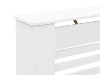 Radiatorskjuler MDF 112 x 19 x 81,5 cm hvid