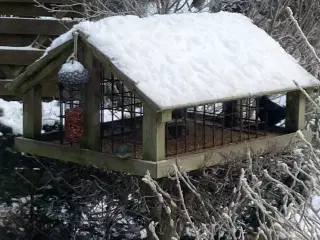 Fine og holdbare foderbræt til havens fugle