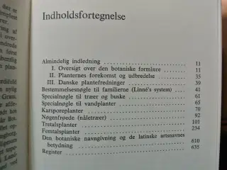 den danske flora, af rostrup og jørgensen, emne: b