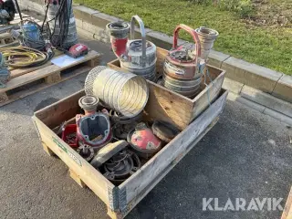 Pumper Grindex og pumpedele - 1 palle