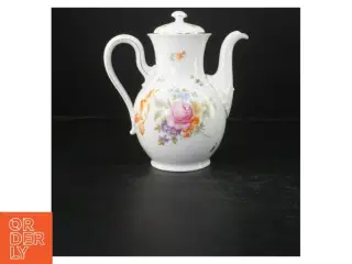 Tekande med blomstermotiv fra Rosenthal (str. 20 cm)