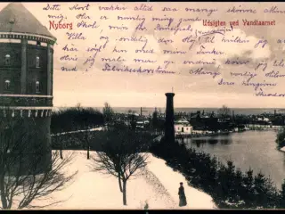 Nyborg - Udsigt ved Vandtaarnet - W.K.F. 3740 - Brugt