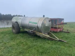 Vandvogn rustfri med 6 drikkekopper monteret