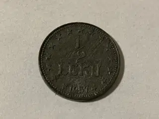1/2 Leku Albania 1957