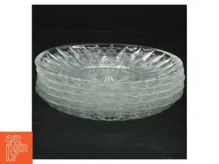 Krystalglas assietter (str. Ø 15 cm)