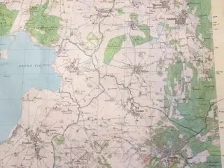 Landkort over Rønde, Djursland