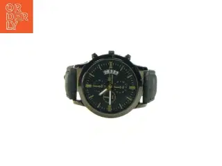 Ur med læderrem fra Sharms (str. LB:25x5,5cm)