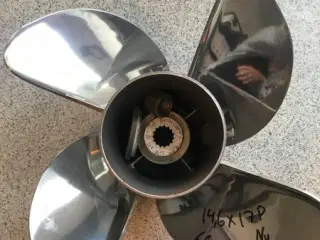 NY! Rustfri stål propel 17 tommer