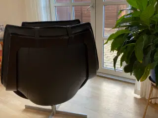 Flot, kvalitet, slap- af læderstol Skipper Flight 