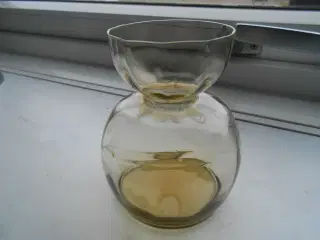 Fyns-Kastrup glasværk hyacintglas-løgglas 12 cm h