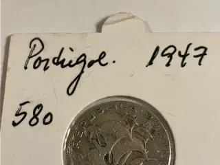 2,5 Escudos Portugal 1947