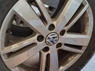 VW alufælge m. sommerdæk 16"