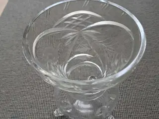 Ældre hyacint/ blomster glasvase