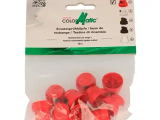 ColorMatic Justerbar dyse, rød-sort (10 stk)