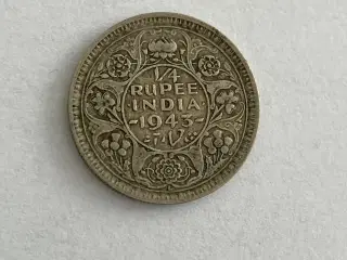 1/4 Rupee India 1943