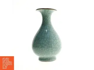 Stor vase med krakeleret effekt (str. 32 cm)