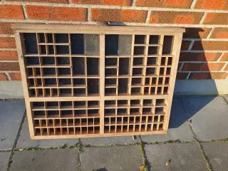 Original gammel sættekasse