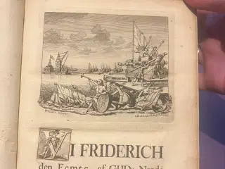 Kong Friedrich krigs-artikels-brev, 1752 år gl.