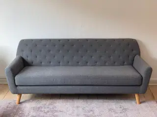 Grå sofa fra sofacomoany