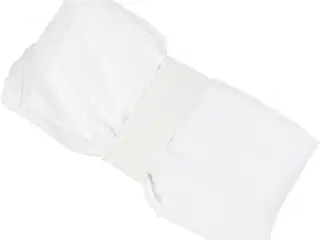 Hvidt indkøbsnet 37x37 cm - Personliggør dit design