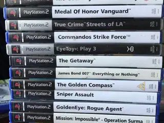 PS2 diverse spil