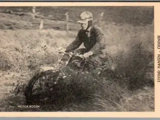 Motorcykel - Ejvind Hansen - Odense - Ubrugt - Limrest !