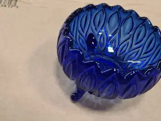 Askebæger i glas blå