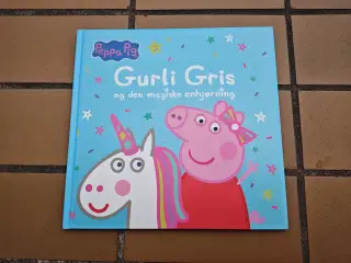 STOR Gurli Gris og den magiske enhjørning BOG