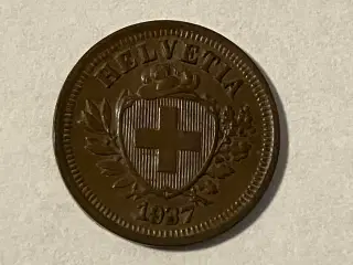 1 Rappen Switzerland 1937