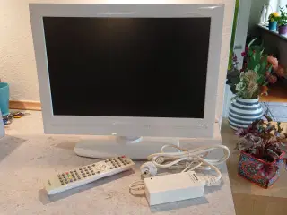 Tv med DVD (12v og 230v)