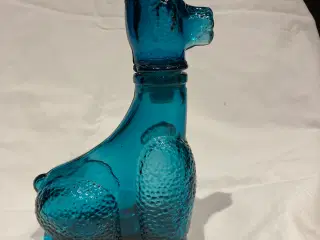 Blå Empoli karaffel puddelhund