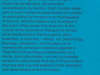 Existentialism by John Macquarrie