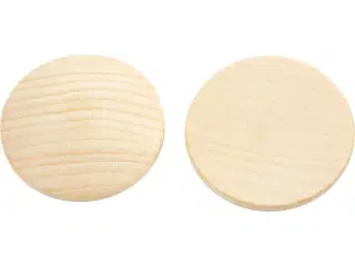 Træknap, diam. 40 mm, tykkelse 5,2 mm, 100stk./ 1 pk.