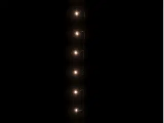 Lyskæde med 600 LED'er 60 m 8 lyseffekter IP44 varm hvid