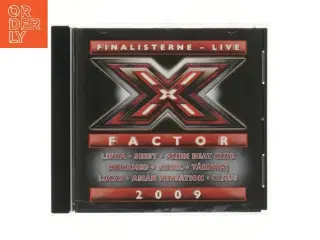 X Factor Finalisterne - Live 2009 CD fra Sony Music Entertainment Denmark, DR