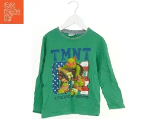 Langærmet TMNT T-shirt til børn fra Sun City (str. 128)