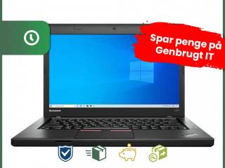 14" Lenovo Thinkpad L450 - Intel i3 5005U 2,0GHz 240GB SSD 8GB Win10 - Grade B - bærbar computer