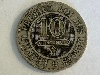 10 Centimes Belgium 1862