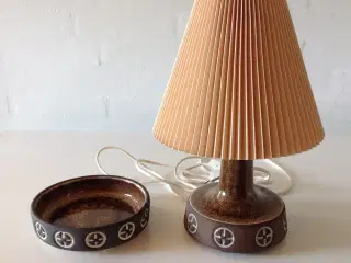 Bordlampe incl. skål
