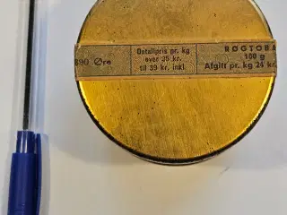 Dåse med tobak 