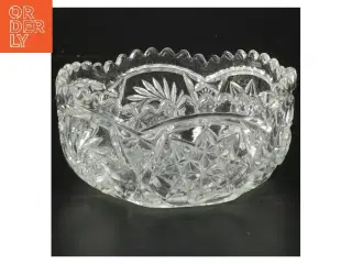 Dekorativ glasskål (str. Ø 15 cm)