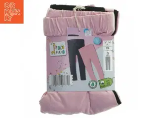 Børneleggings 2-pak fra Poco Piano (str. 5 år)