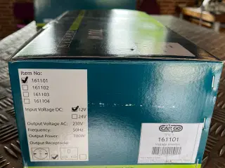 Inverter 12v/230v-700w