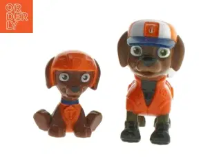 Plastikfigur Zuma fra Paw Patrol (str. 2 styk)