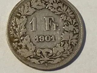1 Franc Switzerland 1901