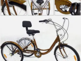 Seniorcykel, samlevejledning medfølger...