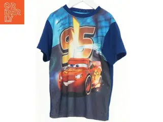 Børne T-shirt med Cars motiv fra Disney (str. 128)